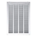 Grainger Approved 4MJT6 Filtered Return Air GRILLE,30X20",WHITE. Fixed Price $282.64.
