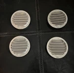 2 .5 Maurice Franklin RL-100 Aluminum Round Screen Louver Air Vent. Fixed Price $19.99.