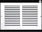6"W X 14"H Steel Return Air Grilles - Sidewall And Ceiling White. Fixed Price $24.99.