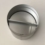 Trade-wind DPR008 Galvanized Spring Loaded Butterfly Damper For 8" Round Duct. Fixed Price $95.00.