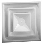 Hvac Premium Drop Ceiling Supply Grille-for T-bar LAY-IN,2 Coned 24"X24". Fixed Price $50.00.