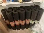 Roofing Materials 13 Rolls 15LB Felt Paper Miscellaneous Nails. Fixed Price $60.00.