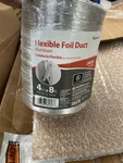 (2 Pc Lot ) Imperial Dryer Flexible Transition Duct 4"X8', 28570 *free Shipping*. Fixed Price $19.99.