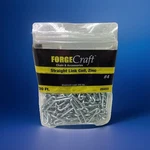 Forgecraft Chain & Accessories 20FT Zinc Straight Link Coil 09455 #4. Fixed Price $7.95.