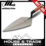 Marshalltown Brick Trowel 12" 305X146MM Wide London Pattern Leather Handle 11532. Fixed Price $120.56.