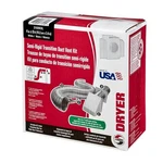 Lambro 1375W-R Semi-rigid Transition Duct Preferred Hood Vent Kit 4 Inch X 8 Ft. Fixed Price $38.40.