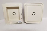 Builders Edge 130110001034 Scalloped Mounting Block Parchment - Lot Of 2. Fixed Price $15.99.