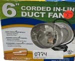 Suncourt Inductor Corded In-line Fan, Energy Saving, DB206C. 4. Fixed Price $23.35.