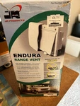 Jr Products 50035 Endura Range Vent White. Fixed Price $27.00.