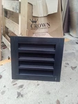 Greenheck ESD-435 14X16 Black Drainable Blade Louvers. Fixed Price $130.00.