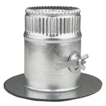 Greenseam Collar W/damper, 4 In Duct Dia, Galvanized Steel, 26 Ga, X. Fixed Price $35.85.