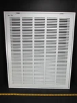 Shoemaker Hinged Vent Cover FG2-20X24 Opening White Return Air Sku B Cs. Fixed Price $74.99.