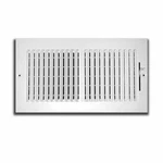 Truaire 16X8 Register 2 Way Wall Ceiling Vent Steel White Louvered. Fixed Price $23.45.