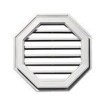 Builders Edge 120012222117 Plastic White Gable Louver Vent X In.. Fixed Price $90.50.