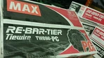 TW898-PC Wire 21GA. Poly Coated 50-PK Max Rebar Tier RB398 RB518. Fixed Price $629.50.