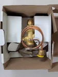 Danfoss 067L5856 4.5TR Thermostatic Expansion Valve, 6, R22,R407C, 3/8X3/8 In. Fixed Price $88.00.