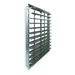 Dayton 53DR19 48 54"H-W 5.75"L Aluminum Wall Fan Shutter, 51-1/2 X. Fixed Price $388.99.