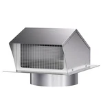 Roof Vent Cap 4 Inch Removable Dryer Stainless Steel Attic.... Fixed Price $51.41.