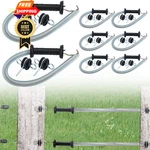 Hicarer 2 Set Electric Fence Spring Gate Handles Kit, With.... Fixed Price $34.99.