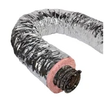 Master Flow In. 25 Ft. Insulated Flexible Duct R8 Silver Jacket. Fixed Price $76.95.