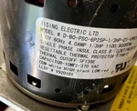 New 1/3 Hp Replacement Motor For Belt Drive Whole House Fan. Fixed Price $195.00.