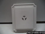 Qty= 10: Builders Edge 030110001117 Scalloped Mounting Block 117, Bright White. Fixed Price $73.36.