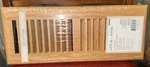 Brand New Allen + Roth 4X12-IN 2-WAY Wood Light Oak Floor Register. Fixed Price $20.00.