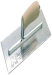 Kraft Tool PL525 Swedish Stainless Steel Plaster Trowel With Wood Handle, 10-1/2. Fixed Price $73.39.
