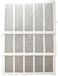 New Vents 20" 12" Lot Of 3 Metal 20X12 White Grilles Truaire. Fixed Price $17.99.