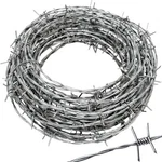 Real Barbed Wire 50FT 18 Gauge Great For Crafts, Fences, And Critter Deterrent. Fixed Price $19.99.