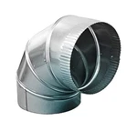 Acme 16" Adjustable 90 Elbow 26GA Galvanized Hvac Duct Fitting Gas Vent. Fixed Price $54.70.