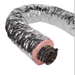 Master Flow 5"X25' Insulated Flexible Duct R6 Silver Jacket. Fixed Price $54.36.