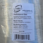 Lambro Rigiflex Flexible Semi-rigid Aluminum Duct Hose 6" 8' Silver Round. Fixed Price $30.00.