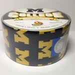 University Of Michigan Wolverines Duct Tape Roll Ncaa Duck Nip 1.88" X 10 Yd. Fixed Price $49.99.