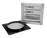 Broan 441 10" Round Duct Wall Cap With Gravity Damper. Fixed Price $110.46.