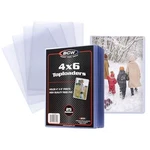 Bcw (25) 4X6 Post Card & Photo Topload Holders - Rigid Plastic Sleeves Brand. Fixed Price $18.69.