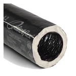 Quietflex Flexible Duct 1251 In Ft R-4 Black Mobile Jacket Round. Fixed Price $180.00.
