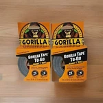 Gorilla Tape 61001 Adhesive Duct Rolls In. X 30 Ft. (2 Pack). Fixed Price $14.50.