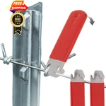 Jikbeed T-post Clip Tool: Fence Wire Twisting And Fencing With 2PCS, Red. Fixed Price $18.03.