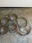 Lot Of Everbilt 6 Inch And 8 Galvanized Steel Worm Gear Clamp. Fixed Price $69.95.