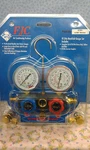 R134A Aluminum Block Set W/sight Glass & 72" Hoses, Model 6766. Fixed Price $177.20.
