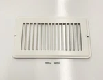Hvac Vent Air Duct Register Cover Grille Diffuser Metal Brown Or White. Fixed Price $9.99.