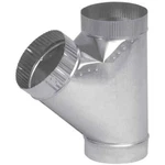 6" To 2X Wye Split Angle-branch Galvanized-steel Pipe Hvac Duct Boot Fitting. Fixed Price $27.77.