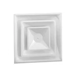 Hart & Cooley 050513 14" Steel T-bar Diffuser 4-WAY Bright White. Fixed Price $47.26.