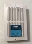 Six (6) Accord Wall/ceiling Registers/vents 10 Adjustable Way White. Fixed Price $72.10.