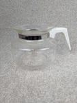 Medelco Germany White Universal 12 Cup Glass Replacement Carafe Coffee GL-200. Fixed Price $13.00.