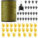 Vevor Electric Fence 1640FT 500M Portable Polywire, 1/8" Diameter Stainl. Fixed Price $60.93.
