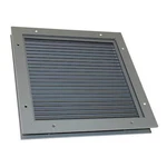 Dayton 6WRK2 Door Louver, 20-1/8 H, 26-1/4 W, Steel. Fixed Price $174.99.