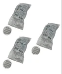 3 Pack Of 6 Maurice Franklin Aluminum Round Screen Air Vent Louver RL-100 2IN. Fixed Price $53.91.