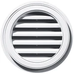 Builders Edge 120031818001 18" Round Vent 001, White. Fixed Price $18.79.